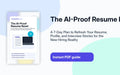 AI-Proof Resume Reset PDF — 7-Day Resume Refresh Guide