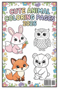 Cute Animal Coloring Pages 2026 Cover