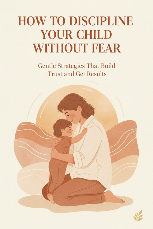 How To Discipline Your Child Without Fear